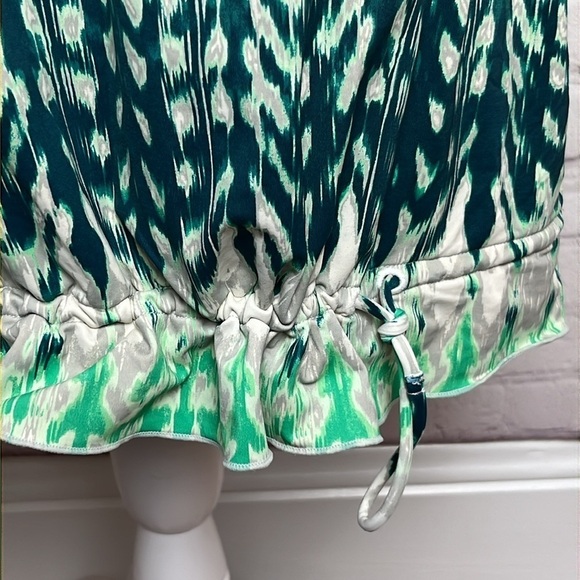 Athleta Crossback Blousy Printed Tankini Top - Picture 4 of 11